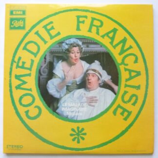 Comedie Francaise Moliere Le Malade Imaginaire 2LP Pathe 2C16112132-3 EX/EX 1976 double LP, French pressing