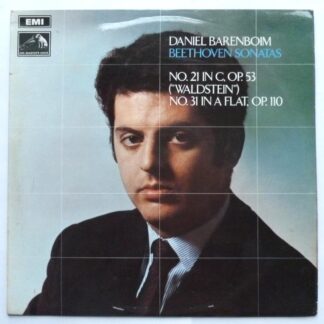 Daniel Barenboim Beethoven's Sonatas No 21 & 31 LP HMV HQS1181 EX/VG 1969 black & red HMV labels