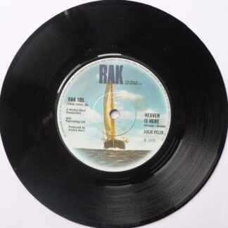 Julie Felix Heaven Is Here 7" Rak RAK105 EX 1970