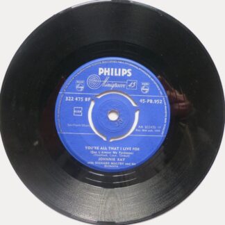 Johnny Ray You're All That I Live For 7" Philips PB952 VG 1959