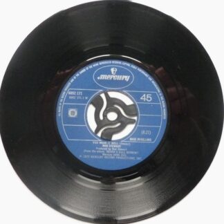 Rod Stewart You Wear It Well 7" Mercury 6052171 VG 1972 made in Holland, record has machine-cut centre, there is writing on side two label