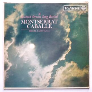 Montserrat Caballe A Richard Strauss Song Recital LP RCA Victor SB6718 EX/VG 1971