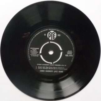 Chris Barber Jazz Parade Vol IV EP Pye NJE1076 VG 1950s
