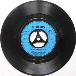 Lena Zavaroni Ma He's Making Eyes At Me 7" Philips 6006367 VG 1974 French pressing