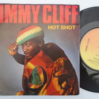 Jimmy Cliff Hot Shot 7" CBS CBSA6370 EX/EX 1985 picture sleeve