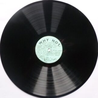 Huddie Ledbetter Rock Island Line LP Why Not EX 1950s 12" LP acetate