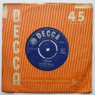 Anthony Newley D-darling 7" Decca F11419 EX 1962