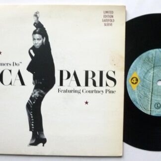 Mica Paris Like Dreamers Do 7" 4th B'Way BRWG108 EX/EX 1988 gatefold picture sleeve, a-side with Courtney Pine