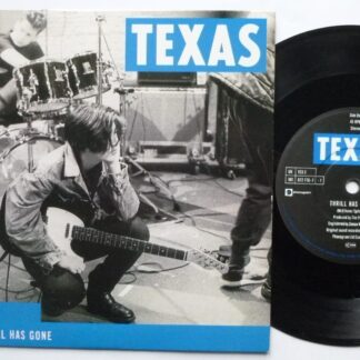 Texas Thrill Has Gone 7" Mercury TEX2 EX/EX 1989 picture sleeve