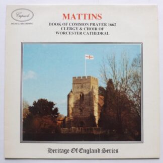 Clergy & Choir Of Worcester Catherdral Mattins LP Capriole CAP1002 EX/EX 1984