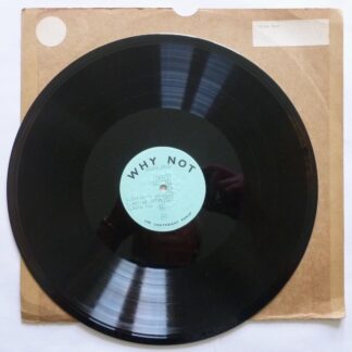Eddie Bert Eddie Bert LP Why Not EX 1950s 12-inch LP acetate