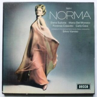 Sylvio Varviso Norma 2LP Decca MET368-9 EX/EX 1968