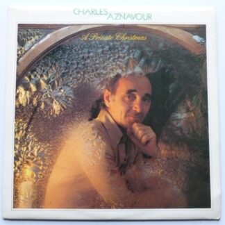 Charles Aznavour A Private Christmas LP Mam MAMS1007 EX/EX 1978 with inner
