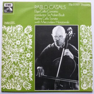 Pablo Casals Elgar Cello Concerto LP EMI HLM7110 EX/EX 1977