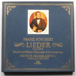 Dietrich Fischer-Dieskau Schubert Lieder Vol 3 4LP Deutsch Grammophon 2720059 EX/EX 1972 4 x 12" LPs boxed with booklet, records are made in England, booklet was printed in Germany