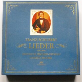 Dietrich Fischer-Dieskau Schubert Lieder Vol 2 13LP Deutsch Grammophon 2720022 EX/EX 1970s 13 x 12" LPs boxed with booklet, made in Germany
