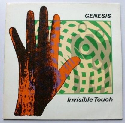 Genesis Invisible Touch LP Virgin GENLP2 EX/EX 1986 with inner ...