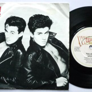 Wham Bad Boys 7" Innervision A3143 EX/VG 1986 picture sleeve