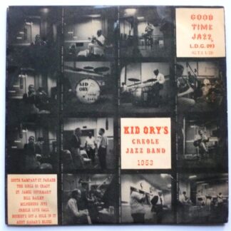 Kid Ory Kid Ory's Creole Jazz Band 1953 10"LP Good Time Jazz LDG093 VG/VG 1950s 10 inch LP