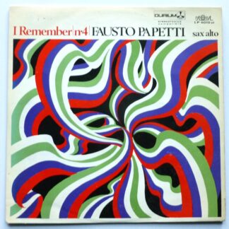 Fausto Papetti I Remember No 4 LP Durium LP6010 EX/VG 1960s Spanish pressing