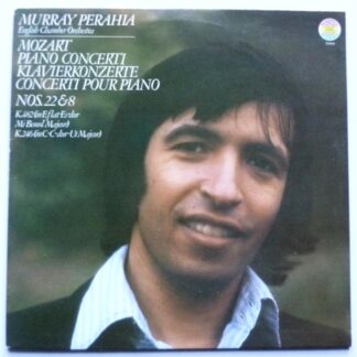 Murray Perahia Mozart Piano Concertos 22 & 8 LP CBS Masterworks 76966 EX/EX 1980 made in Holland