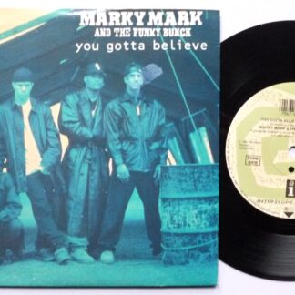 Marky Mark & Funky Bunch You Gotta Believe 7" Atlantic A8480 EX/EX 1992 UK pressing in picture sleeve