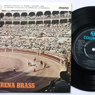Arena Brass Arena Brass EP Columbia SEG8480 EX/EX 1962 blue black label