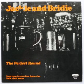 Jackie & Bridie The Perfect Round LP Galliard GAL4009 EX/EX 1970 sleeve is signed on rear Lots of Love to Mike from Jackie & Bridie