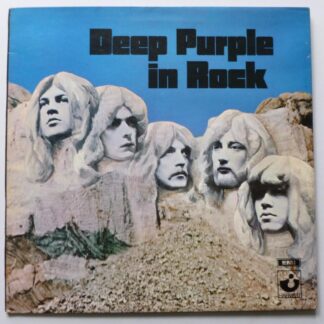 Deep Purple Deep Purple In Rock LP Harvest SHVL777 VG+/VG+ 1970 matrix nos A-2 & B-1, with Harvest poly-lined inner sleeve, EMI logo on label, there is name written on side one label
