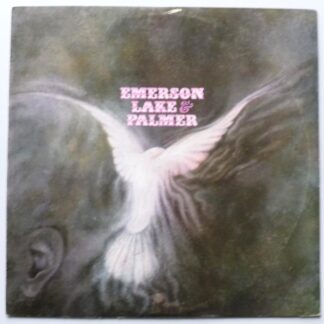 Emerson Lake & Palmer Emerson Lake & Palmer LP Island ILPS9132 EX/VG 1970 2nd pressing, palm tree pink rim label
