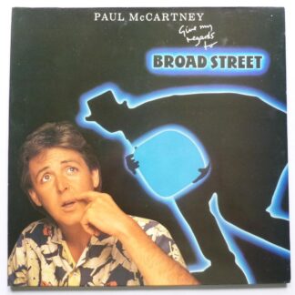 Paul McCartney Give My Regards To Broad Street LP Apple PCTC2 EX/EX 1984 with inner