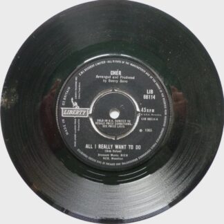 Cher All I Really Want To Do 7" Liberty LIB66114 VG 1965