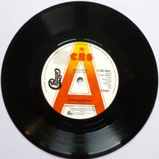 Chicago Wishing You Were Here 7" CBS SCBS4940 EX 1974 demo, there is sticker shadow on side one label
