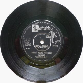 Gene Pitney Nobody Needs Your Love 7" Stateside SS518 EX 1966