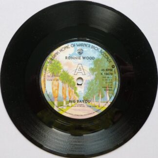 Ronnie Wood Big Bayou 7" Warner Bros K16679 EX 1975