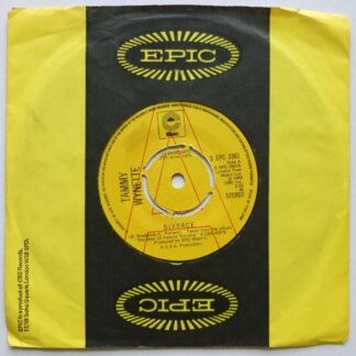 Tammy Wynette DIVORCE 7" Epic SEPC3361 EX 1970s there is sticker shadow on side one label