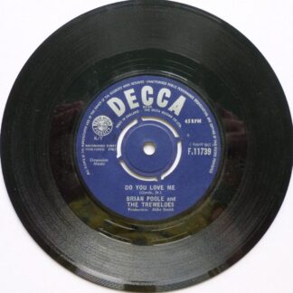 Brian Poole & Tramline Do You Love Me 7" Decca F11739 VG 1963