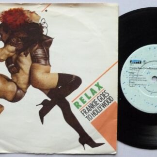 Frankie Goes To Hollywood Relax 7" ZTT ZTAS1 EX/VG 1983 picture sleeve