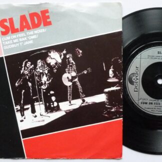 Slade Cum On Feel The Noize 7" Polydor POSP339 EX/VG 1982 picture sleeve