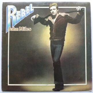 John Miles Rebel LP Decca SKL5231 VG/VG 1976 with poster