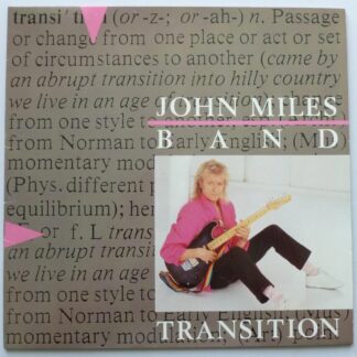 John Miles Band Transition LP Valentino 79046-1 EX/EX 1985 German pressing