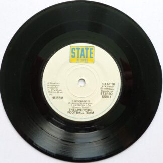 Liverpool Football Team We Can Do It 7" State STAT50 EX 1977