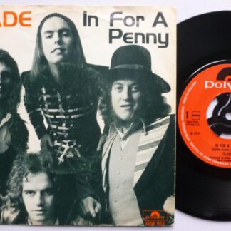 Slade In For A Penny 7" Polydor 2058663 EX/VG 1975 made in Holland, there are dealer stamps on rear of picture sleeve