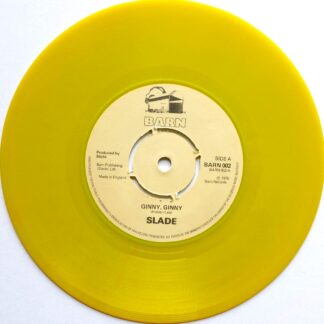 Slade Ginny Ginny 7" Barn BARN002 EX 1979 yellow vinyl