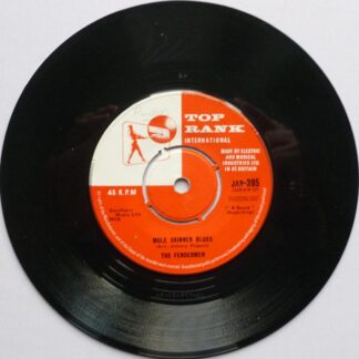 Fendermen Muleskinner Blues 7" Top Rank JAR395 VG 1960 there is writing on side one label