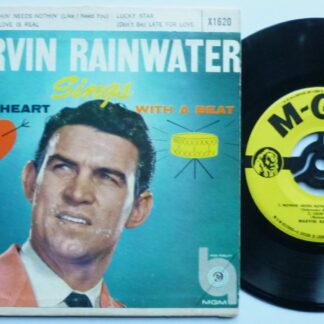 Marvin Rainwater Sings Vol 1 EP MGM X1620 VG/VG 1958 7" EP in picture sleeve, US pressing, sleeve is split along half of top edge and 3cm at bottom edge from opening