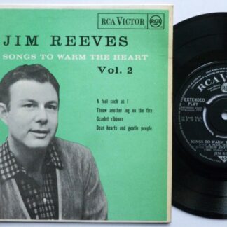 Jim Reeves Songs To Warm The Heart Vol 2 EP RCA RCX215 EX/EX 1959 7" EP in picture sleeve