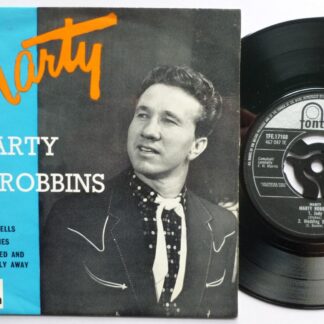 Marty Robbins Marty EP Fontana TFE17168 EX/VG 1958 7" EP in picture sleeve, centre is pushed out