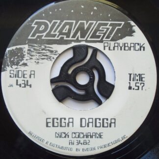 Nick Cochrane Egga Dagga 7" Planet Playback 434 VG 1970s US pressing