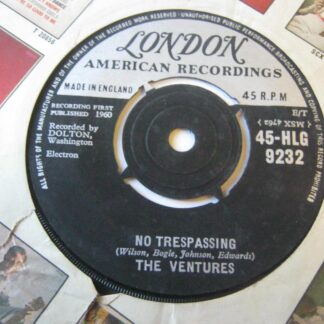 Ventures Perfidia 7" London HLG9232 VG 1960 b-side label on both sides